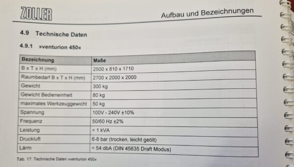 Werkzeug-Voreinstellgerät Zoller Venturion 450 – Bild 8